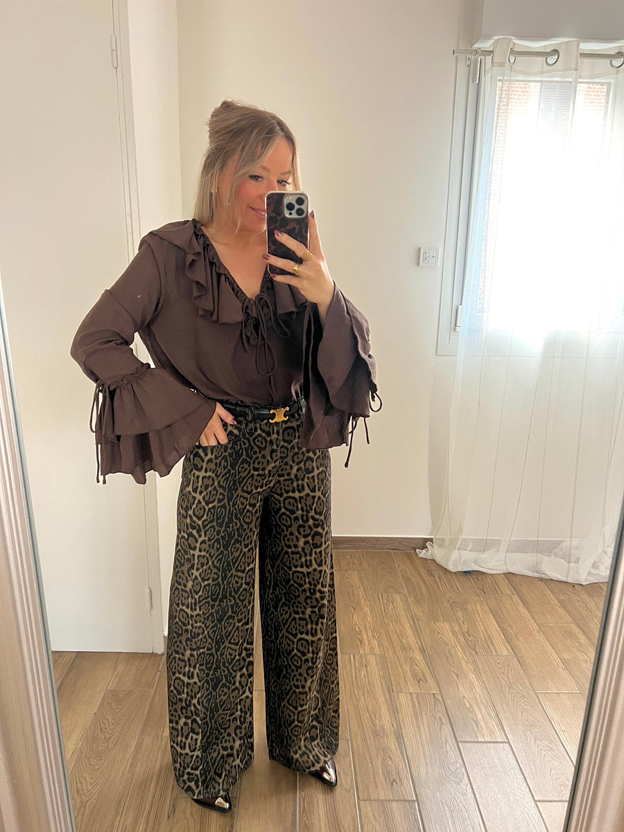 LA BLOUSE INDÉMODABLE MARRON