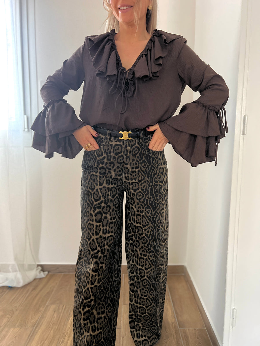 LA BLOUSE INDÉMODABLE MARRON