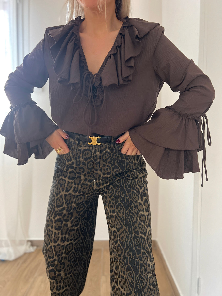 LA BLOUSE INDÉMODABLE MARRON