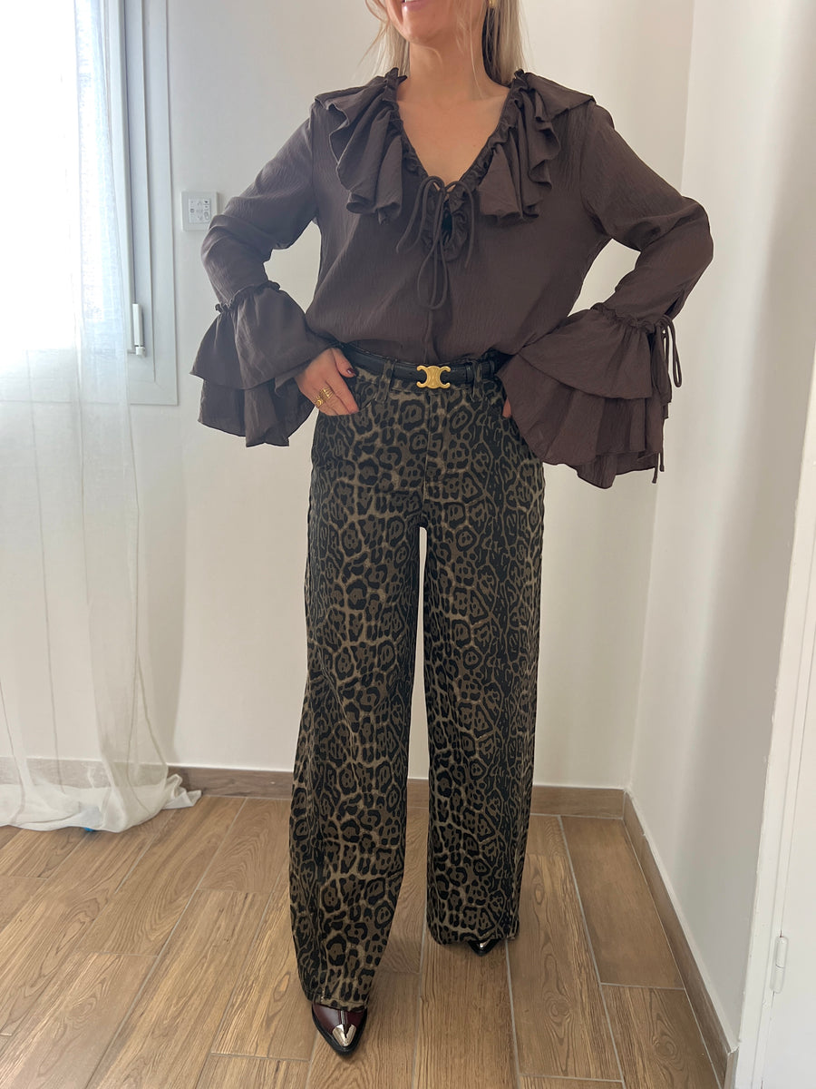 LA BLOUSE INDÉMODABLE MARRON