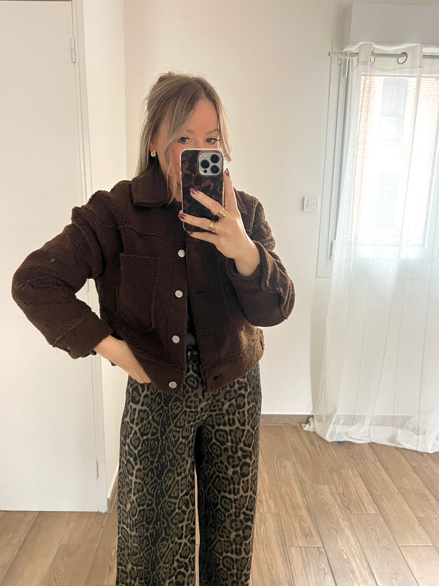 LE MANTEAU MOUMOUTE MARRON