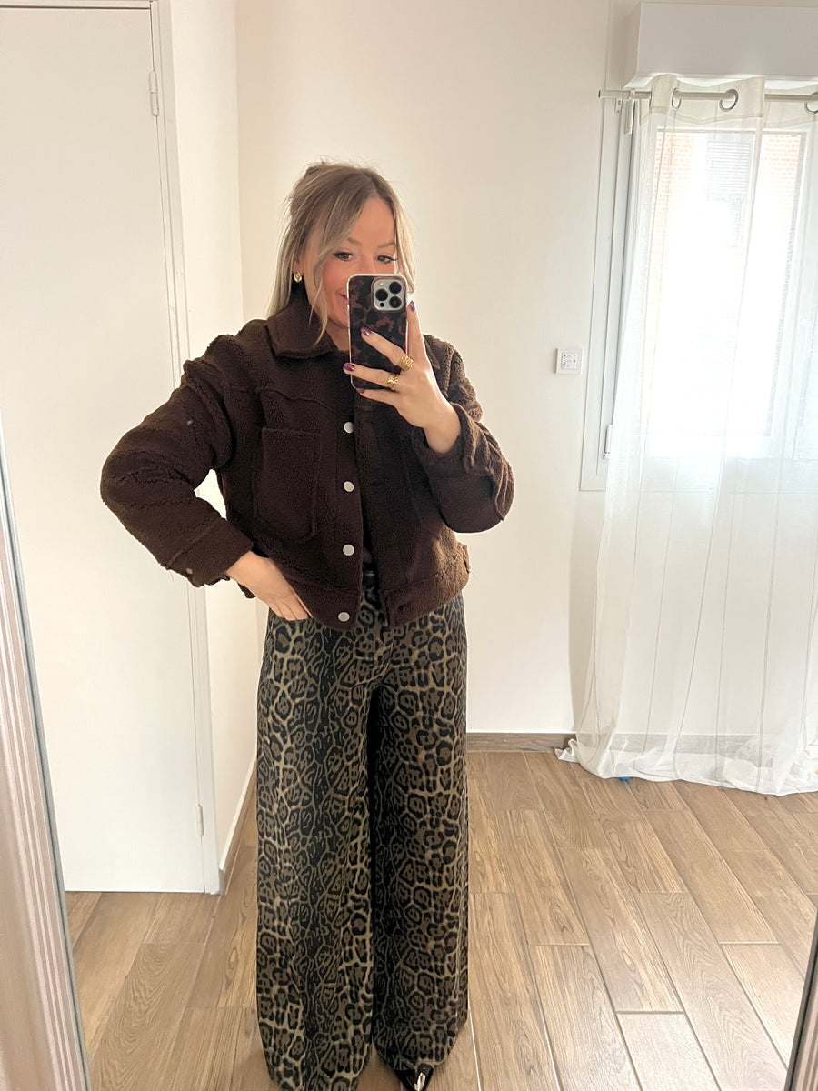 LE MANTEAU MOUMOUTE MARRON