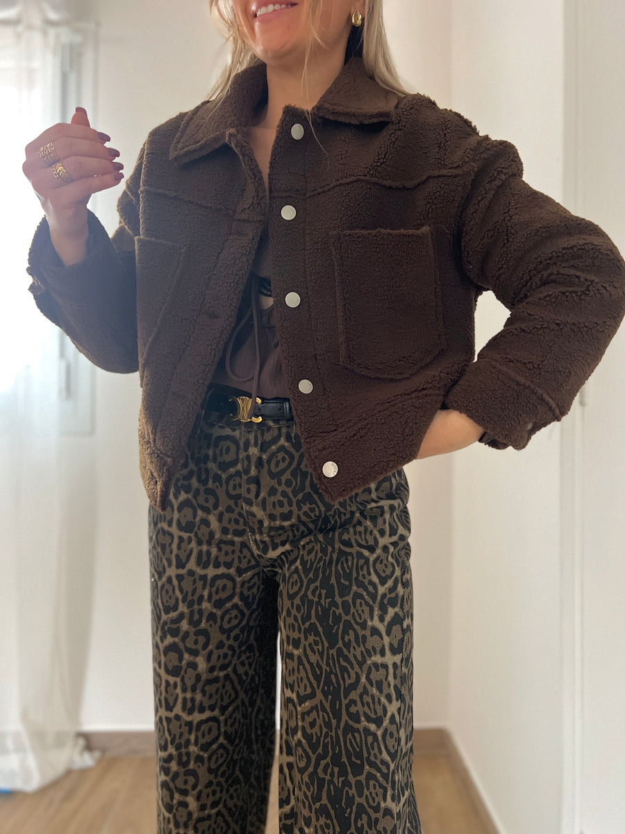 LE MANTEAU MOUMOUTE MARRON