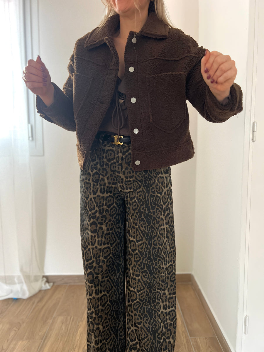 LE MANTEAU MOUMOUTE MARRON