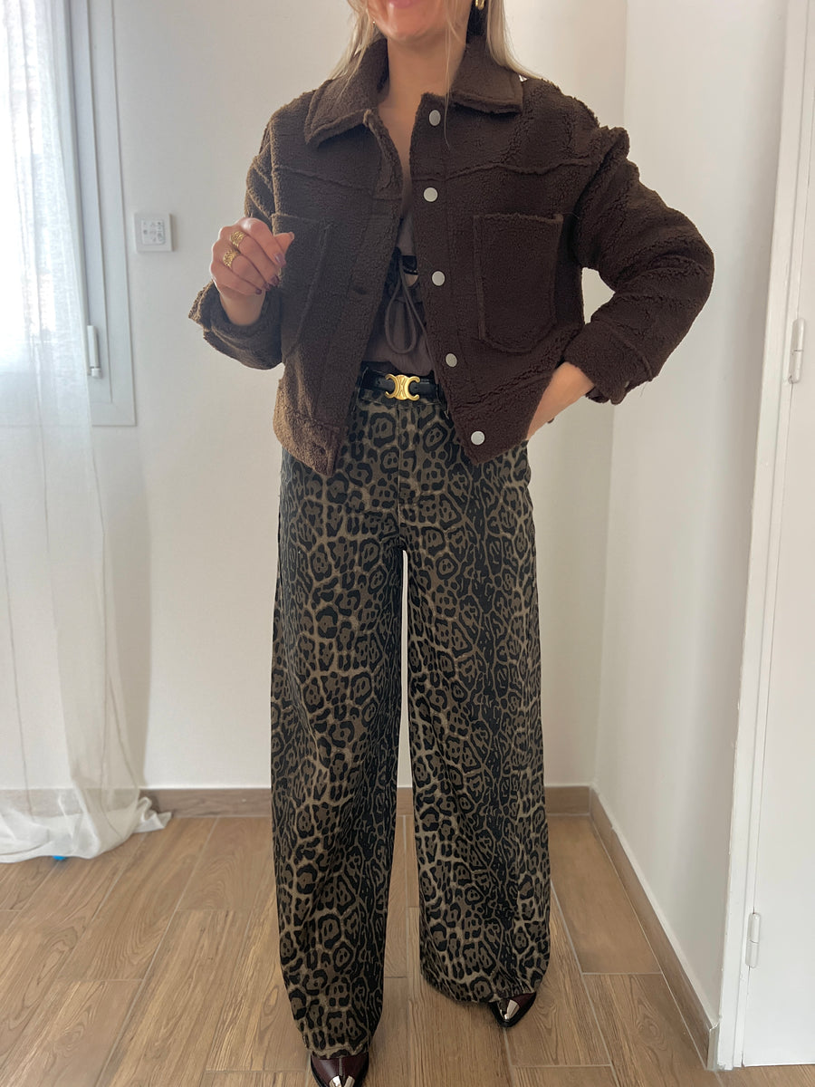 LE MANTEAU MOUMOUTE MARRON