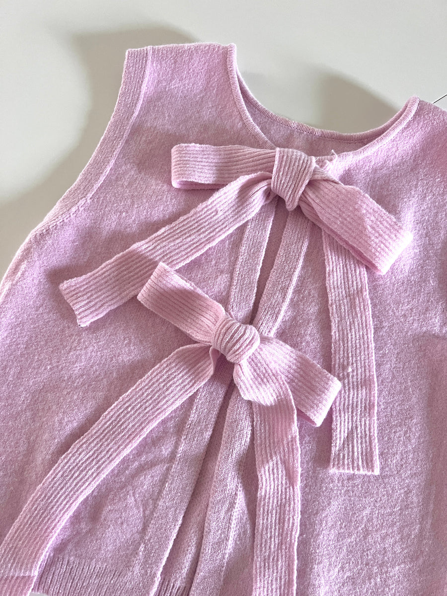 LE PULL RÉVERSIBLE DOUX ROSE