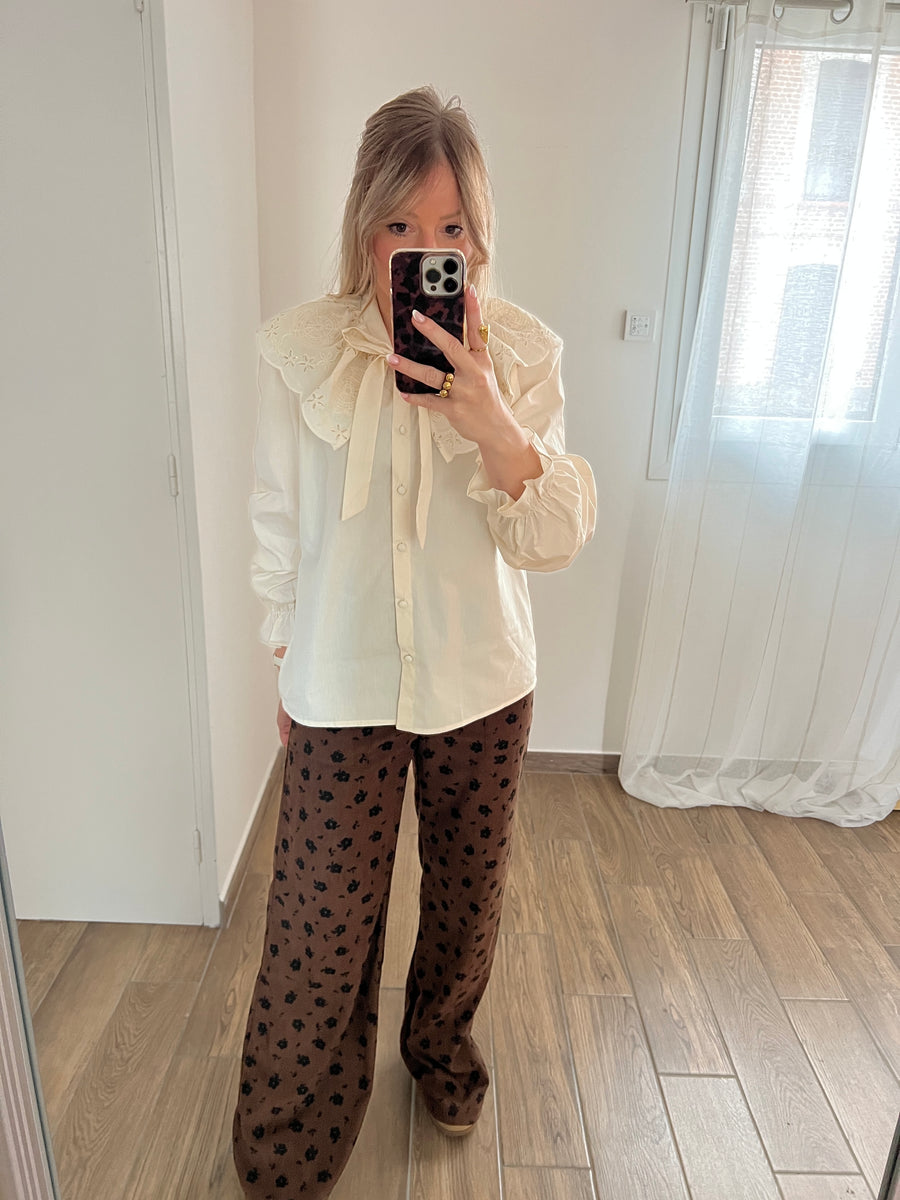 LA BLOUSE CLAUDINE BRODERIE