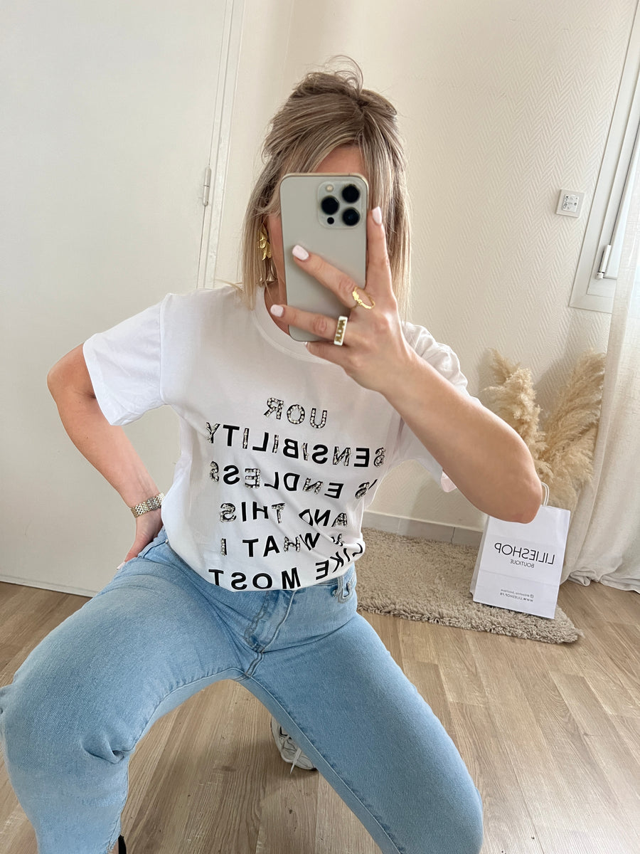 LE T-SHIRT MESSAGE