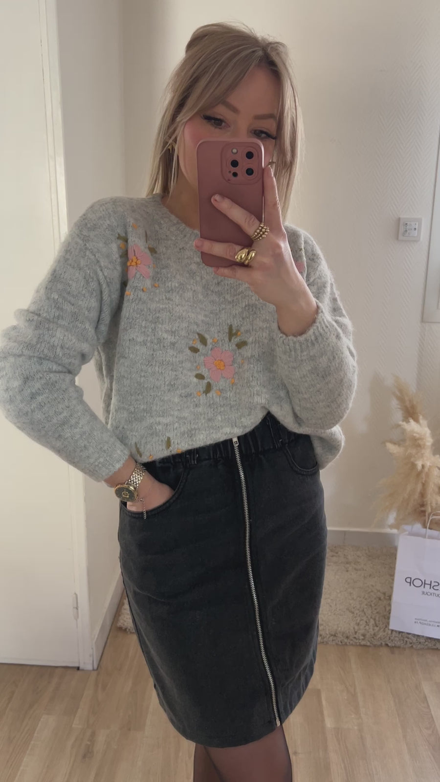 LE PULL SPRING GRIS